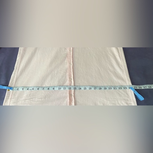 Frank & Eileen Famous Denim MARY Classic Shirtdress Size: L Ballet - Picture 16 of 16